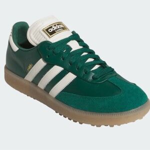 Brand New Men’s ADIDAS SAMBA GOLF Shoes Size 12 Medium Green/White Retail $129